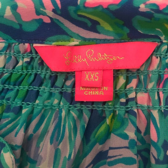 Lilly Pulitzer Elsa Top In Full Bloom - Picture 4 of 8